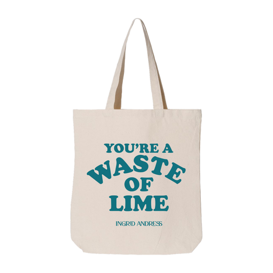 Waste of Lime Tote Bag